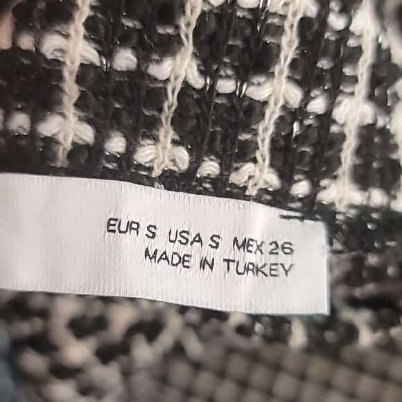 Zara Gingham Knit Midi Dress - Picture 10 of 11